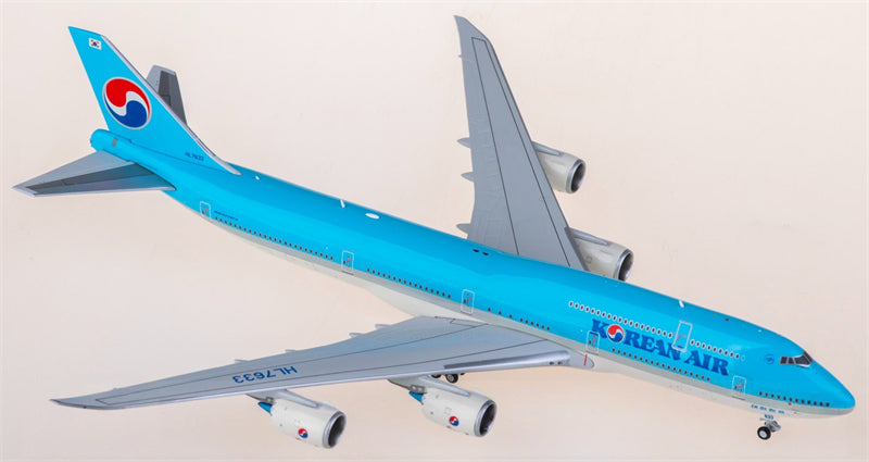 Hxmodels Korean Air for Boeing 747-8 HL7633 1:400 Airplane Pre-built  Airliner Model Display
