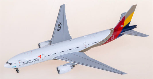 NG Models Asiana for Boeing 777-200ER HL8254 1:400 Airplane Pre-built  Airliner Model Display