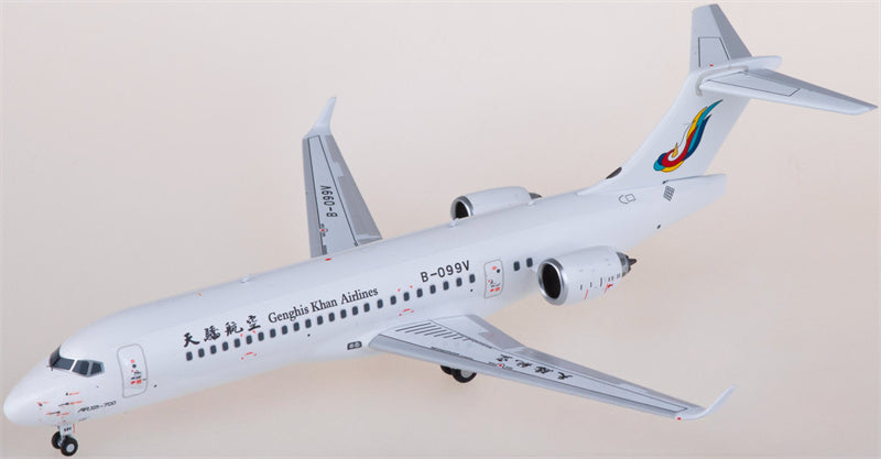 NG Models Genghis Khan Airlines for COMAC ARJ21-700 B-099V 1:200 Airplane Pre-built  Airliner Model Display