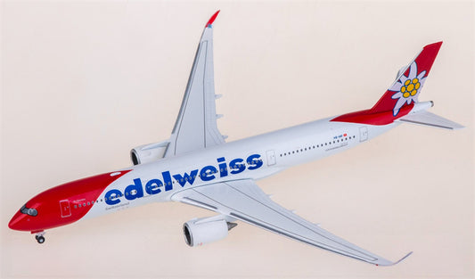 Herpa Edelweiss Air for Airbus A350-900 HB-IHF 1:500 Airplane Pre-built  Airliner Model Display