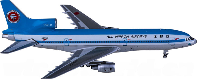NG Models ANA for Lockheed L-1011-1 JA8501 1:400 Airplane Pre-built  Airliner Model Display