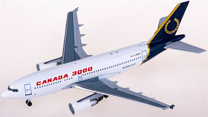 AeroClassics Canada 3000 for Airbus A310 C-GRYD 1:400 Aircraft Pre-built  Airliner Model Display