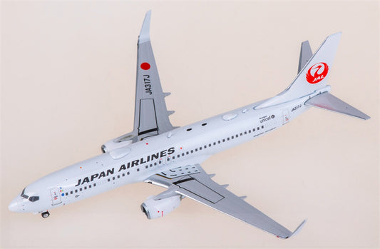 Phoenix Japan Airlines for Boeing 737-800 JA317J 1:400 Airplane Pre-built  Airliner Model Display