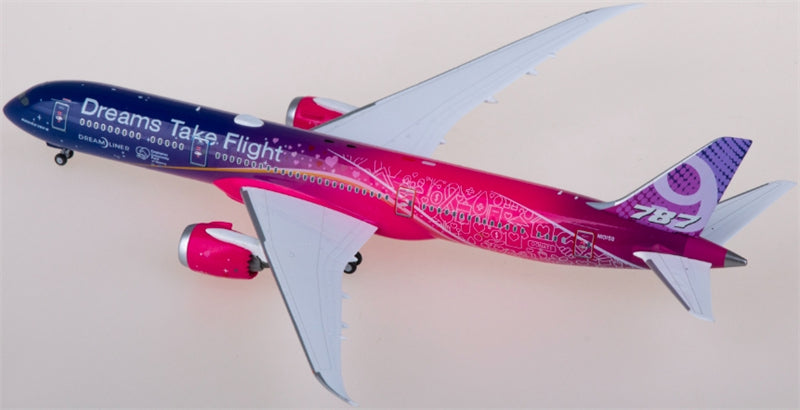 NG Models Boeing 787-9 N1015B 1:400 Airplane Pre-built  Airliner Model Display