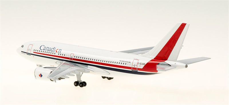AeroClassics Canadian for Airbus A310-300 C-GLWD 1:400 Aircraft Pre-built  Airliner Model Display