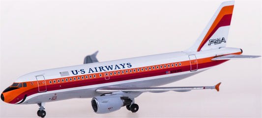 AeroClassics US Airways for Airbus A319 N742PS for PSA 1:400 Airplane Pre-built  Airliner Model Display