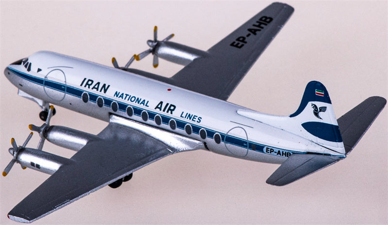 AeroClassics Iran Air for Vickers for Viscount 700 EP-AHB 1:400 Airplane Pre-built  Airliner Model Display