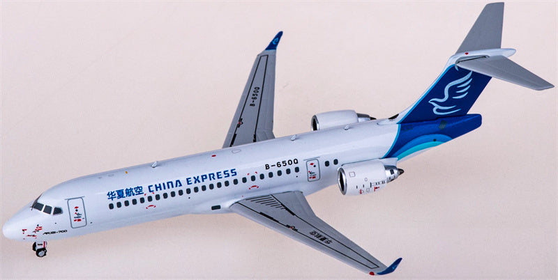 NG Models China Express Airlines for Comac ARJ21-700 B-650Q 1:400 Airplane Pre-built  Airliner Model Display