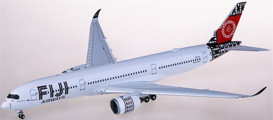 JC Wings Fiji Airways for Airbus A350-900XWB DQ-FAJ Flaps Down 1:200 Airplane Pre-built Airliner Model Display