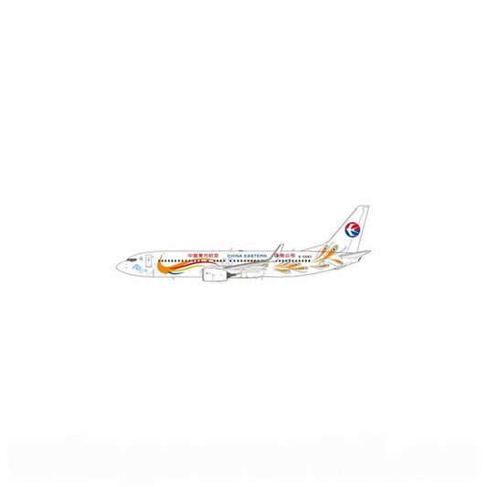 NG Models China Eastern for Boeing 737-800 B-5683 1:400 Airplane Pre-built  Airliner Model Display