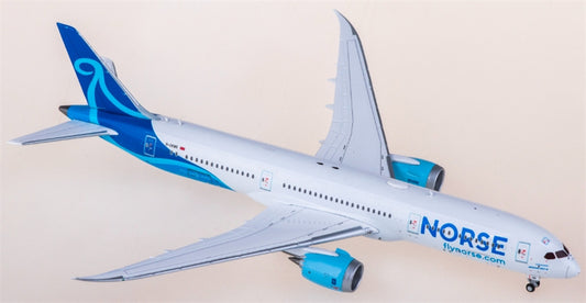 Geminijets Norse Atlantic Airways for Boeing 787-9 G-CKWS 1:400 Aircraft Pre-built  Airliner Model Display