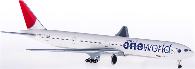 Hogan Japan Airlines for Boeing 777-300 JA752J member of one world 1:500 Airplane Pre-built  Airliner Model Display