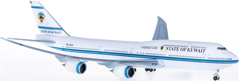 Hogan State of Kuwait for Boeing 747-8 9K-GAA 1:500 Airplane Pre-built Airliner Model Display