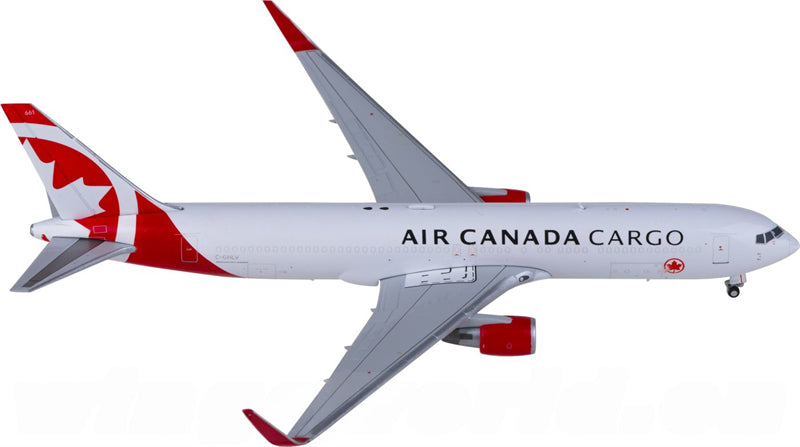 JC Wings Air Canada Cargo for Boeing 767-300ER C-GHLV 1:400 Airplane Pre-built Airliner Model Display