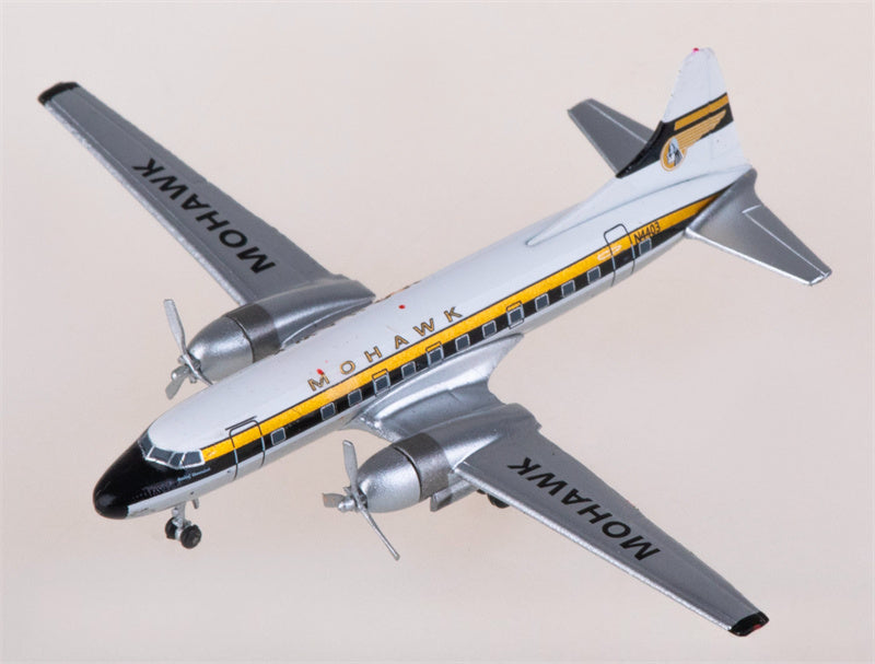 AeroClassics Mohawk Airlines for Convair CV-440 N4403 1:400 Airplane Pre-built  Airliner Model Display