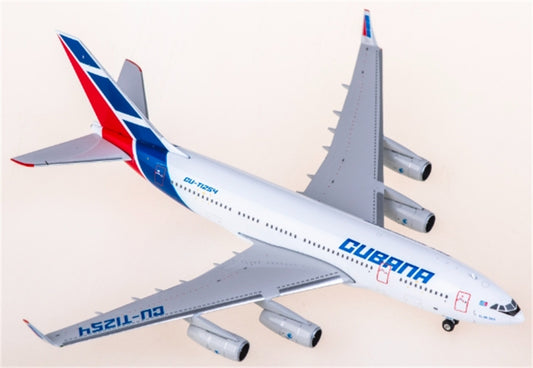 Phoenix Cubana Airlines for Ilyushin Il-96-300 CU-T1254 1:400 Aircraft Pre-built  Airliner Model Display