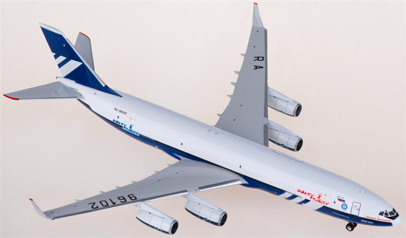 Phoenix Polet Flight for Ilyushin IL-96-400T RA-96102 1:400 Airplane Pre-built  Airliner Model Display