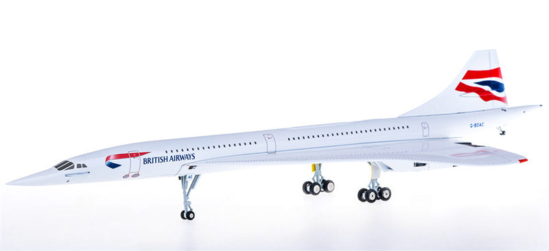 Hogan British Airways for Concorde G-BOAC 1:200 Airplane Pre-built  Airliner Model Display