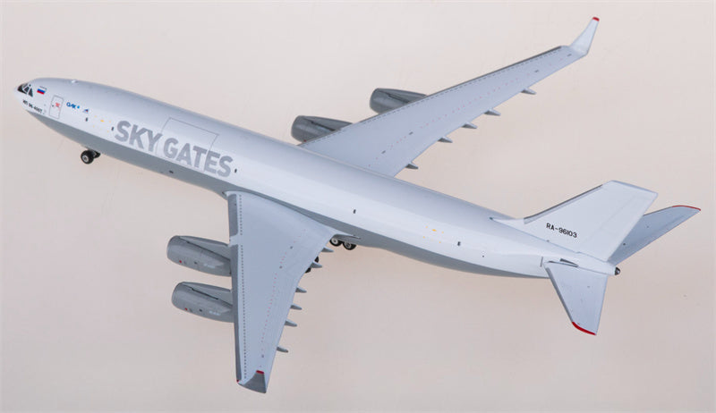 Phoenix Sky Gates for Ilyushin IL-96-400T RA-96103 1:400 Airplane Pre-built  Airliner Model Display