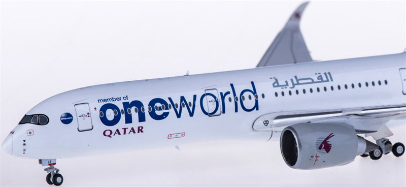 JC Wings Qatar for Airbus A350-900 A7-ALZ 1:400 Airplane Pre-built  Airliner Model Display