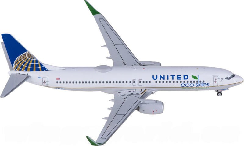 C Model United Airlines for Boeing 737-800 N76516 1:400 Airplane Pre-built  Airliner Model Display