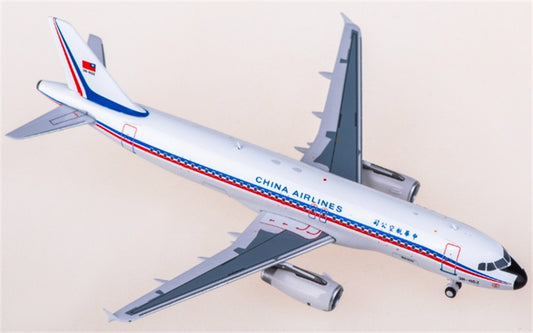 Kylin Model China Airlines for Airbus A320 3B-RGZ 1:400 Aircraft Pre-built  Airliner Model Display