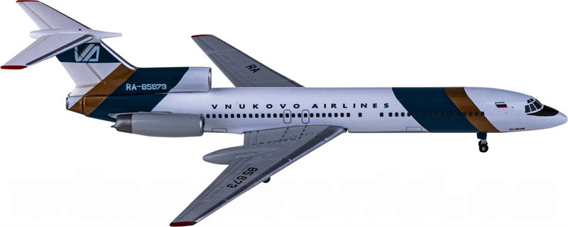 Herpa Vnukovo Airlines for Tupolev TU-154M RA-85673 1:500 Airplane Pre-built  Airliner Model Display