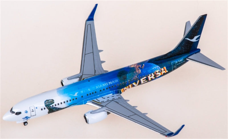 NG Models XiamenAir for Boeing 737-800 B-5487 1:400 Aircraft Pre-built  Airliner Model Display
