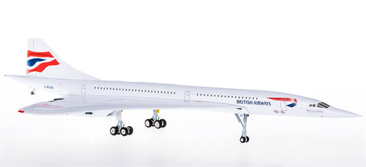 Hogan British Airways for Concorde G-BOAE 1:200 Airplane Pre-built  Airliner Model Display