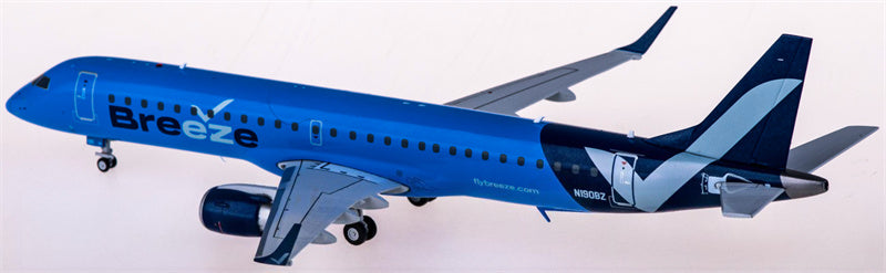 Geminijets Breeze Airways for Embraer ERJ-195AR N190BZ 1:200 Airplane Pre-built  Airliner Model Display