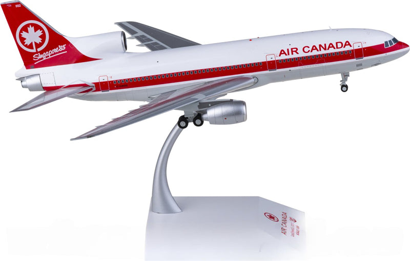 JC Wings Air Canada for Lockheed L-1011-500 for Tristar C-GAGG 1:200 Airplane Pre-built Airliner Model Display