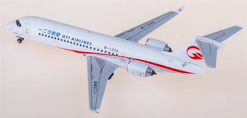 NG Models OTT Airlines for Comac C909 B-123A 1:200 Airplane Pre-built  Airliner Model Display