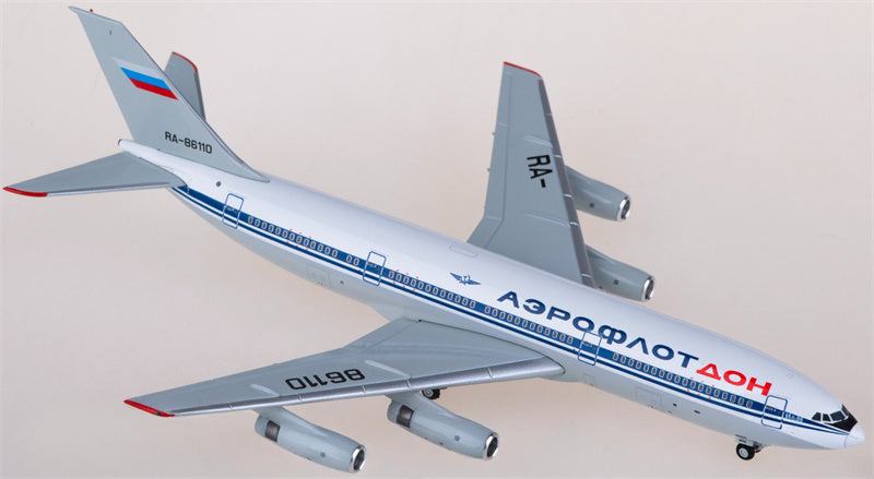 JC Wings Aeroflot for Ilyushin IL-86 RA-86110 1:400 Airplane Pre-built  Airliner Model Display