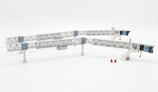 JC Wings Air Passenger Bridge B737 Transparent 1:200 ACCESSORIES Pre-built  Airliner Model Display