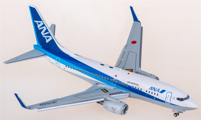 JC Wings ANA for Boeing 737-700 JA18AN Flaps Down 1:200 Airplane Pre-built  Airliner Model Display
