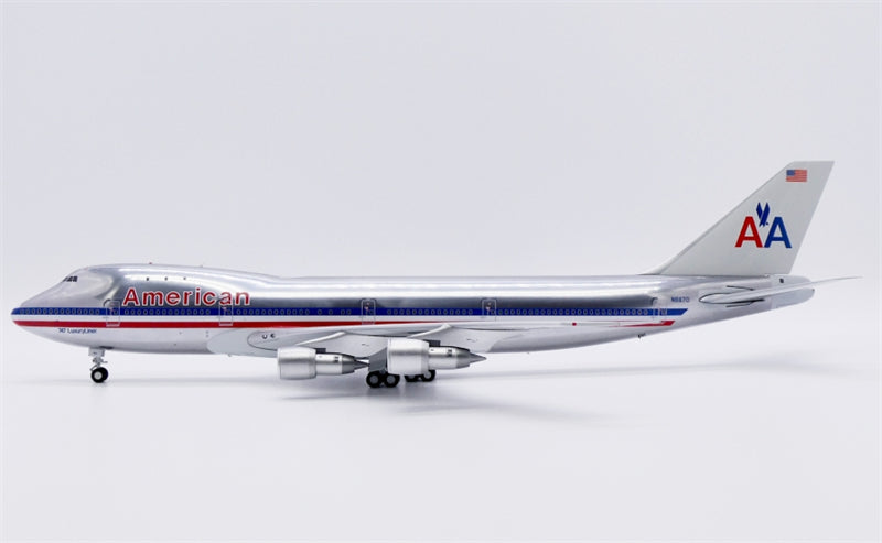 JC Wings American Airlines for Boeing 747-100 N9670 1:200 Aircraft Pre-built  Airliner Model Display
