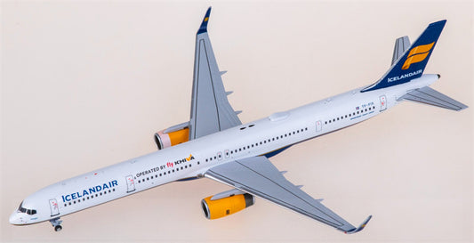 NG Models Icelandair for Boeing 757-300 TF-FIX 1:400 Airplane Pre-built  Airliner Model Display