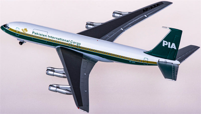 AeroClassics PIA Cargo for Boeing 707-300 AP-AXA 1:400 Airplane Pre-built  Airliner Model Display