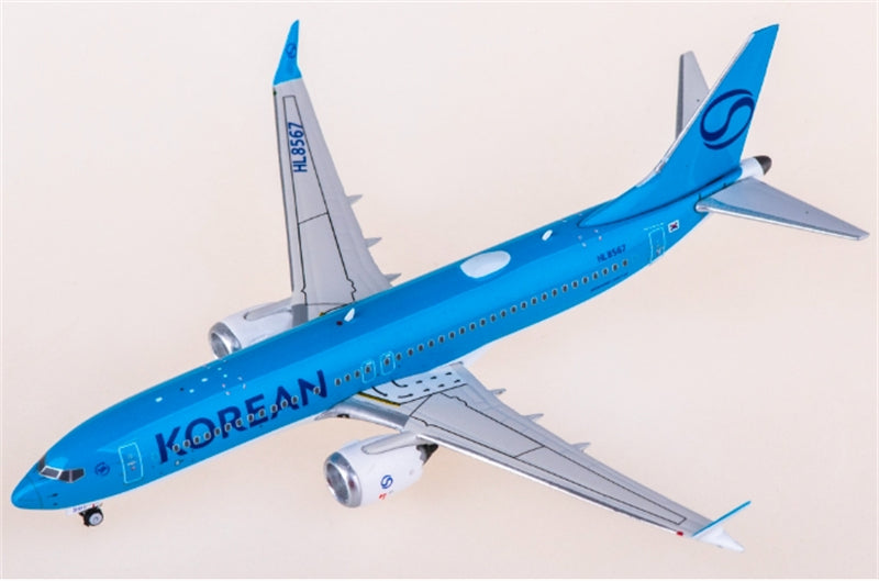 Phoenix Korean Air for Boeing 737 MAX 8 HL8567 1:400 Aircraft Pre-built  Airliner Model Display