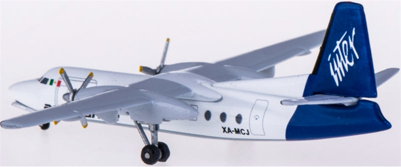 AeroClassics Aerocaribe for Fokker F-27 XA-MCJ 1:400 Aircraft Pre-built  Airliner Model Display
