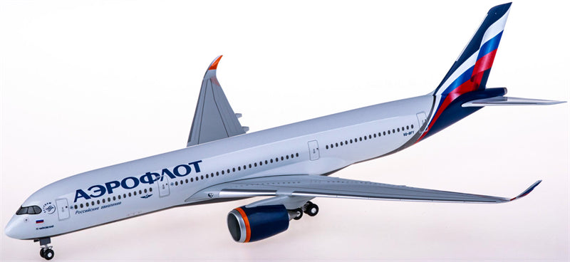 Hogan Aeroflot for Airbus A350-900 VQ-BFY 1:200 Airplane Airliner Model Display