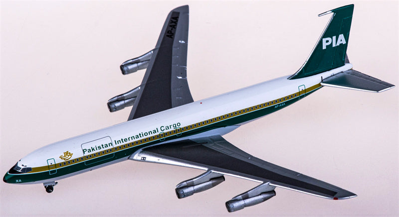 AeroClassics PIA Cargo for Boeing 707-300 AP-AXA 1:400 Airplane Pre-built  Airliner Model Display