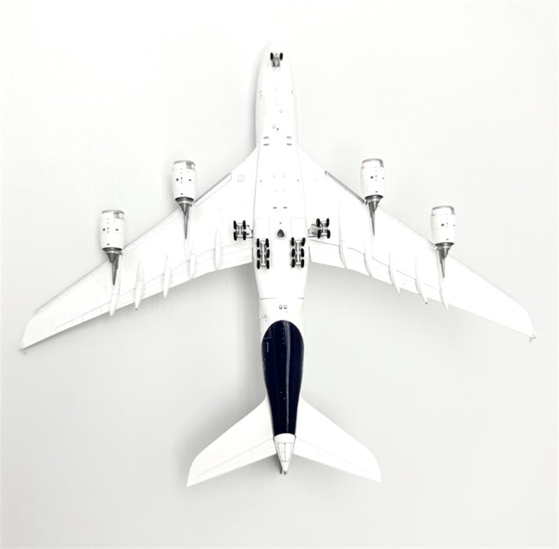 YY Wings Lufthansa for Airbus A380 D-AIMB Flaps Down Munich New Livery 1:400 Airplane Pre-built  Airliner Model Display