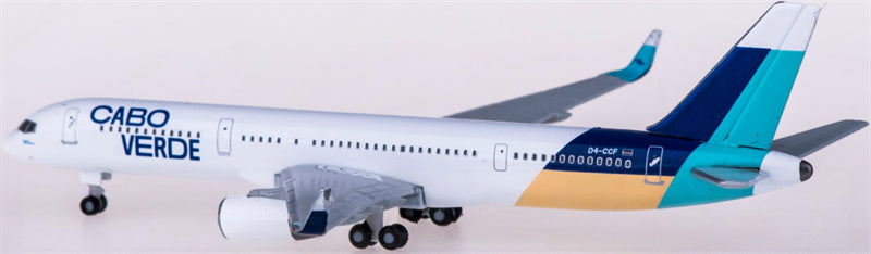 Herpa Cape Verde for Boeing 757-200 D4-CCF 1:500 Airplane Pre-built  Airliner Model Display