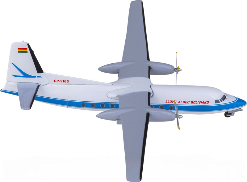 AeroClassics LAB Bolivian Airlines for Fokker F27 Friendship CP-2165 1:200 Airplane Pre-built Airliner Model Display