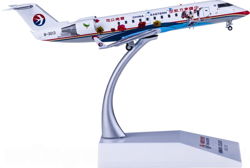 JC Wings China Eastern for Bombardier CRJ200ER B-3013 1:200 Aircraft Pre-built  Airliner Model Display
