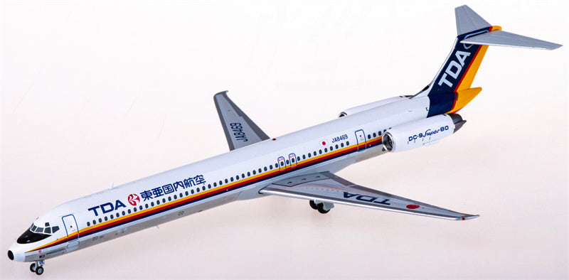 JC Wings Toa Domestic Airlines for McDonnell Douglas MD-81 JA8469 1:200 Airplane Pre-built  Airliner Model Display