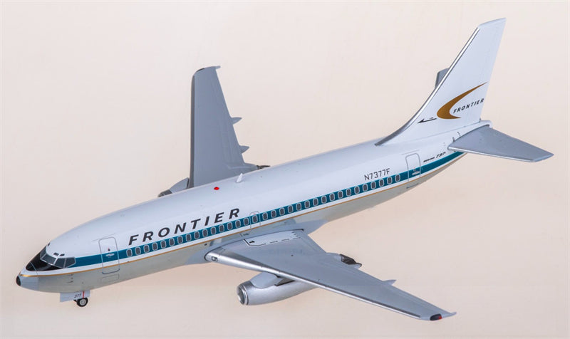 JC Wings Frontier Airlines for Boeing 737-200 N7377F 1:200 Airplane Pre-built  Airliner Model Display