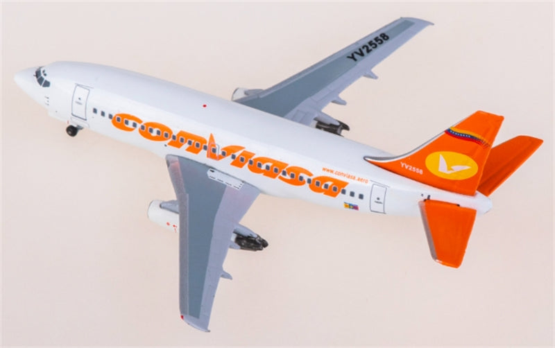 AeroClassics Conviasa for Boeing 737-200 YV-2558 1:400 Airplane Pre-built  Airliner Model Display