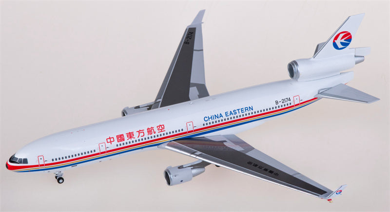 Undefined Collectibles China Eastern for McDonnell Douglas MD-11 B-2174 1:400 Airplane Pre-built Airliner Model Display